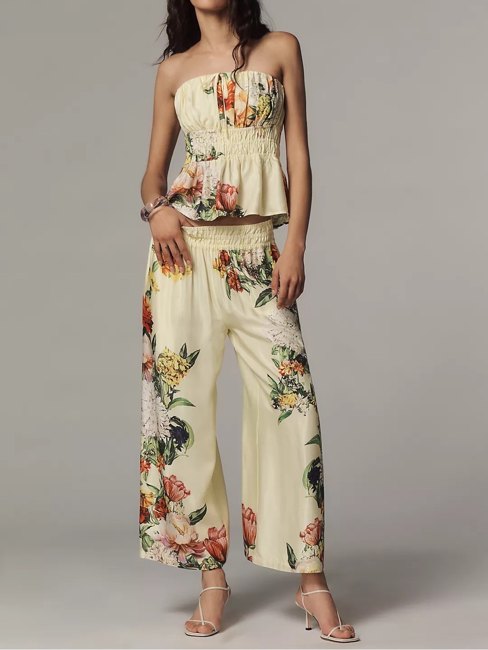 Anthropologie • The Somerset Pull-On Pants: Printed Silky Edition